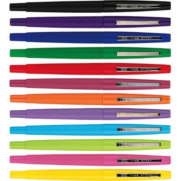 FlairFelt TipMarkerPen, Assrtd, Dozen, PK12