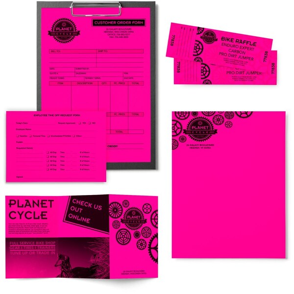 Paper, FireballFuchsia, 500, PK500