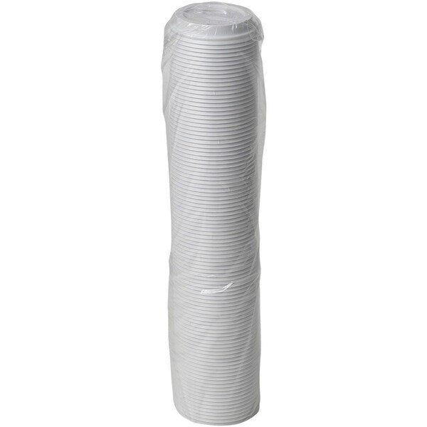 Lid for 10 12 and 16 oz. Hot Cup, White, Pk1000