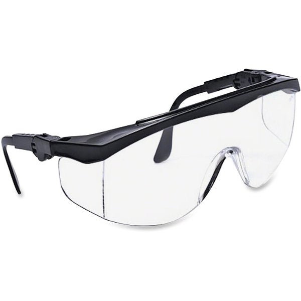Safety Glasses, Wraparound Clear Scratch-Resistant