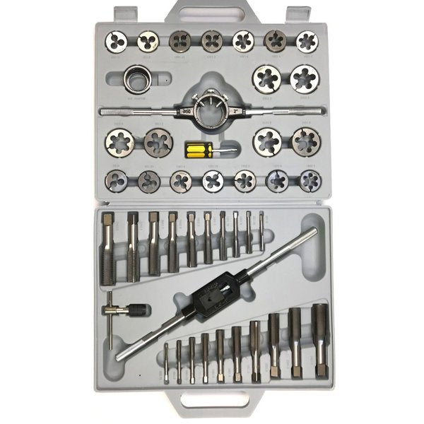 45 Piece 6-24mm Heat Treated Alloy Steel Tap & Die Set