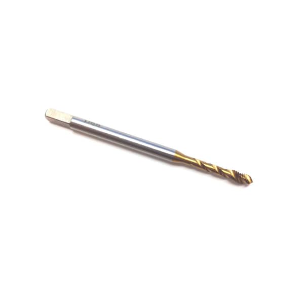 M3-.5 D3 TiN 35 Degree Metric Spiral Flute Bottom Tap
