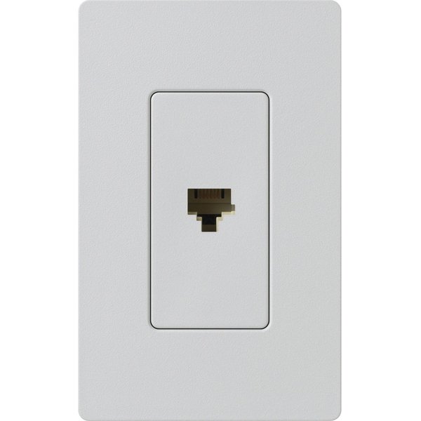 Telephone Jack, Single, Palladium