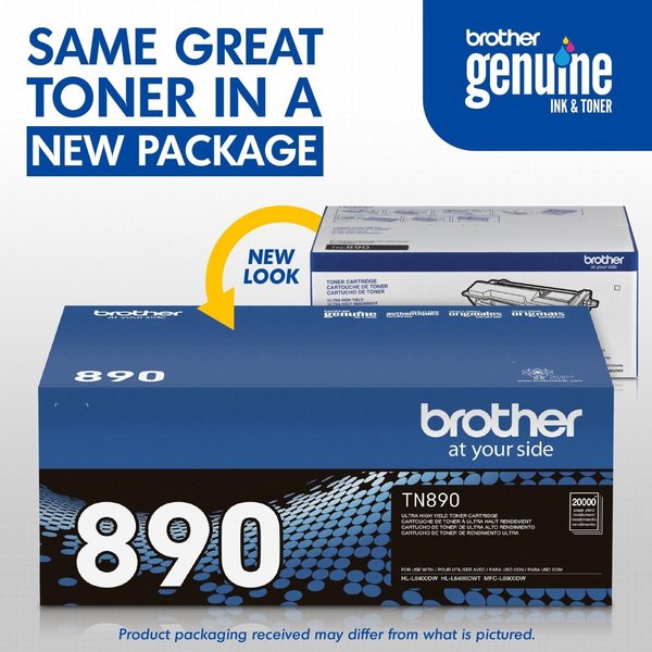 Toner For TN890, 20K Pages