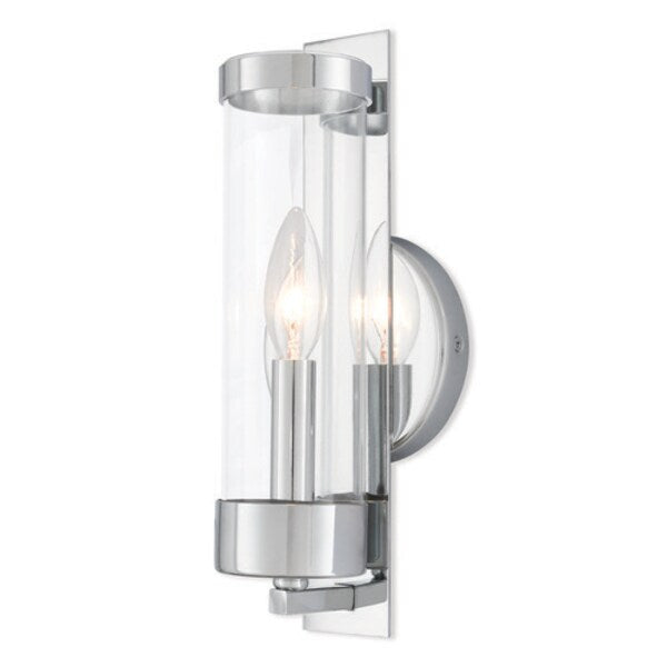 Castleton 1 Light Polished Chrome ADA Wall Sconce