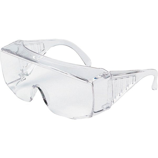 Safety Glasses, Clear Polycarbonate Lens, Uncoated