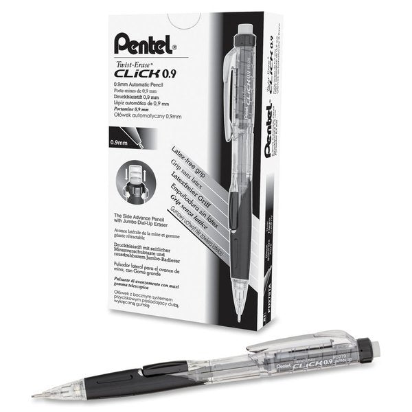 Mechanical Pencil, 0.9mm, Black