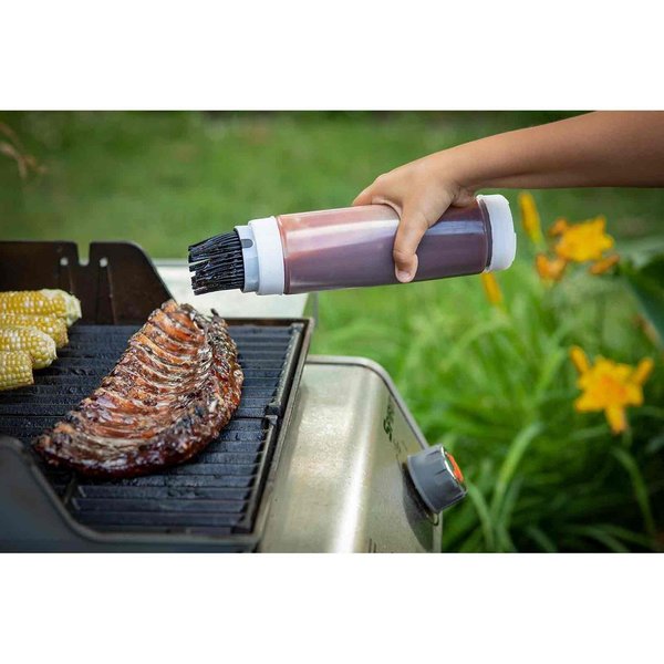Silicone Squeeze Bottle Basting Brush, Bl