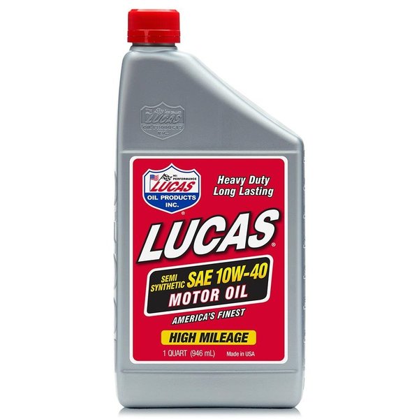 Semi-Synthetic Sae 10W-40 Motor Oil, 1x1/
