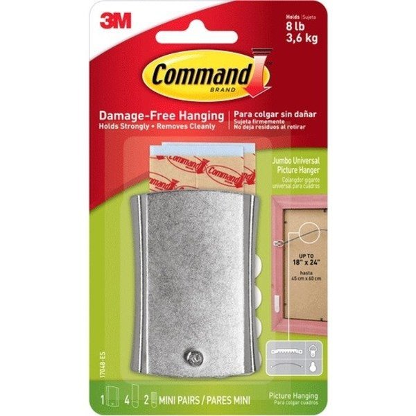 Jumbo Universal Picture Hanger, 1, PK24