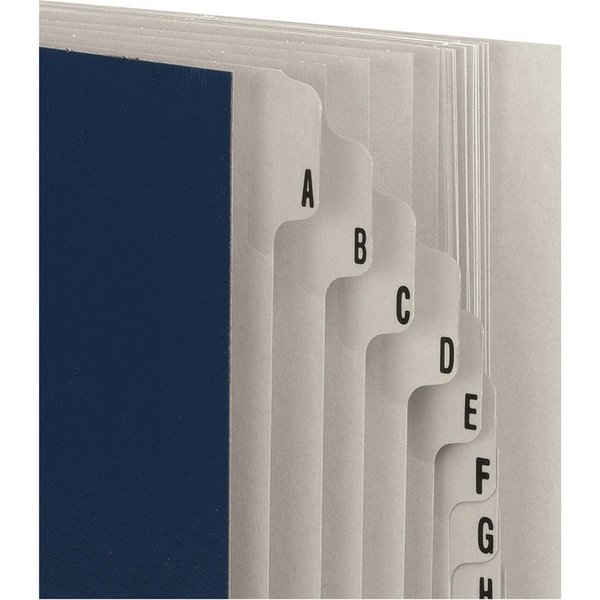 Navy Blue Desk Folder, A-Z
