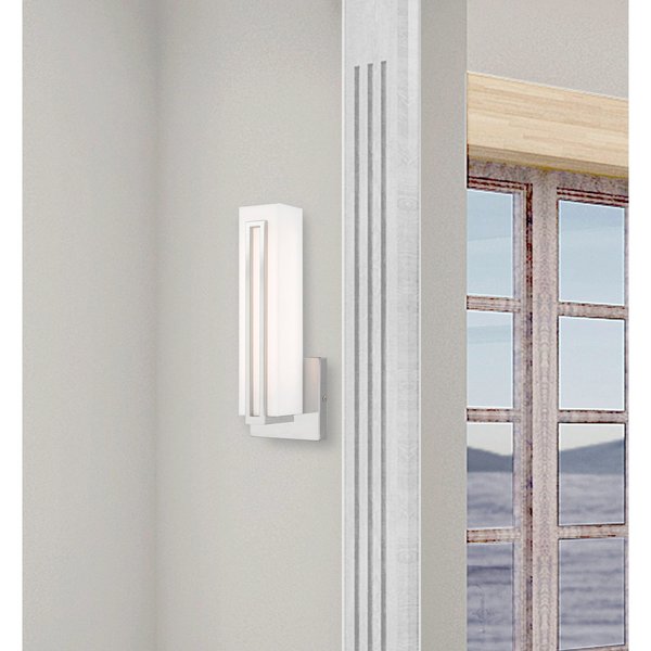 Fulton N/A Light Polished Chrome ADA Wall Sconce