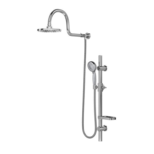 Shower System, Chrome, Wall