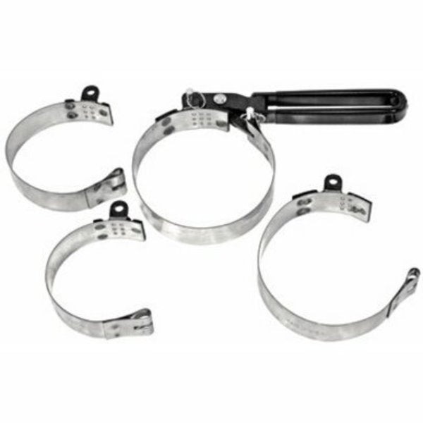Interchngble Oil Filter WrenchSet, 4 pcs.