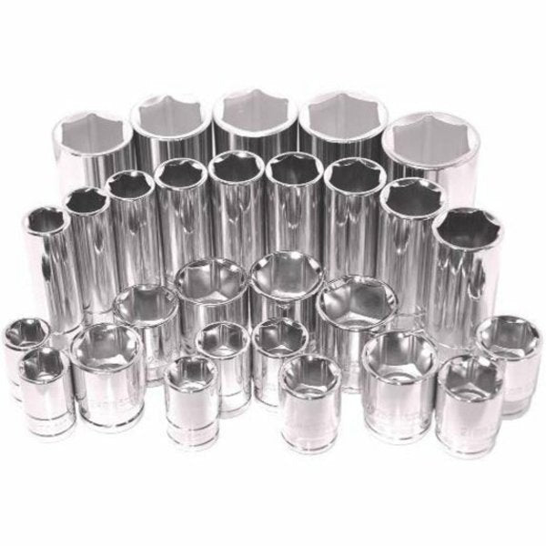1/2 in Drive, 26mm 6 pt Metric Socket, 6 Points