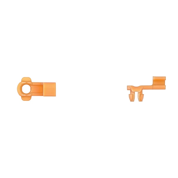 ORng Nyln Door Rod End Clip 4.2mm Rod Size Rght Hand Side PK25