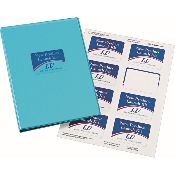 Label, 2x3, Glossy, Clear, PK80