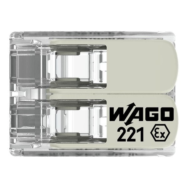 Push-In Connector, Gray, 0.83