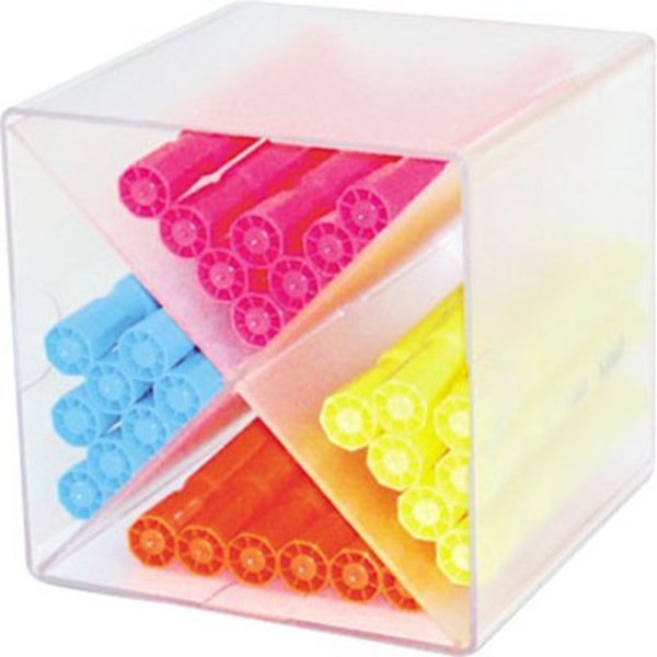 Desktop Organizer, Clear, Plastic