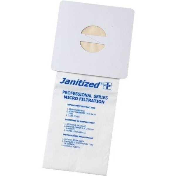 Filter Bag, Tennant 3000/3050,611780, PK10, 2-ply, Micro Filter