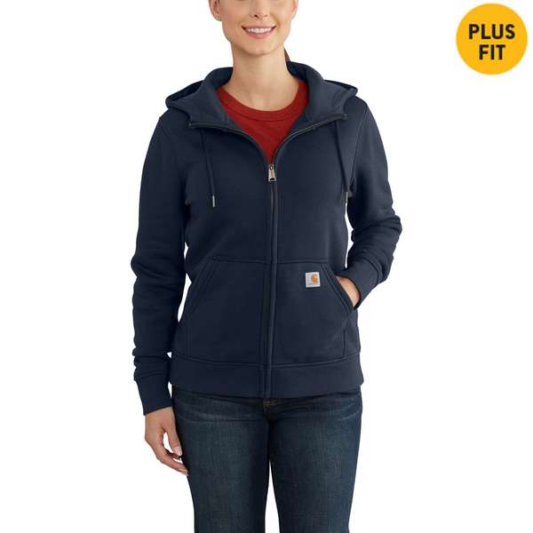 TS0122 W Rilaxed Fitt MW FZip SwT-Shirt