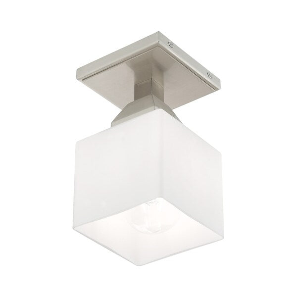 Aragon 1 Light Brushed Nickel Ceiling Mount