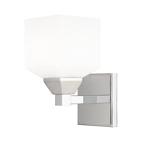 Aragon 1 Light Polished Chrome Wall Sconce