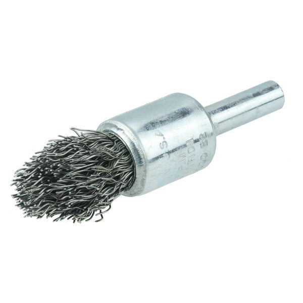 Controlled Flare Crimped Wire End Brush 1/2