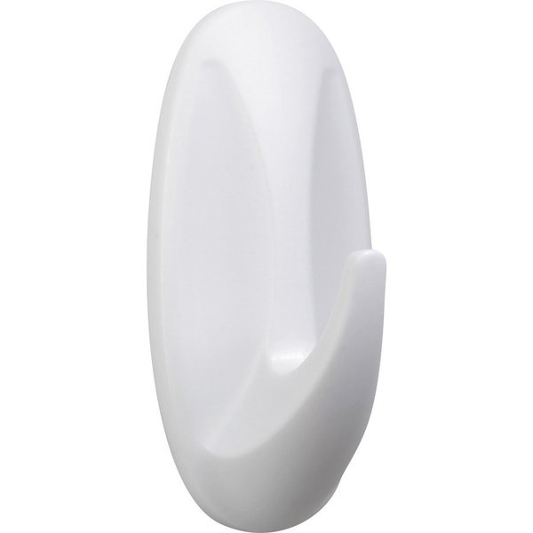 Hook, Medium, White, PK50