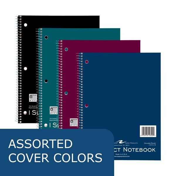 Case of Wirebound Notebooks, 10.5