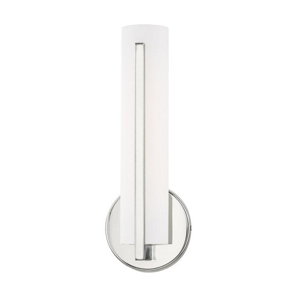 Visby N/A Light Polished Chrome ADA Wall Sconce