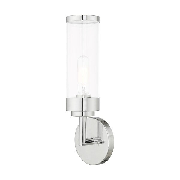 Hillcrest 1 Light Polished Chrome ADA Wall Sconce
