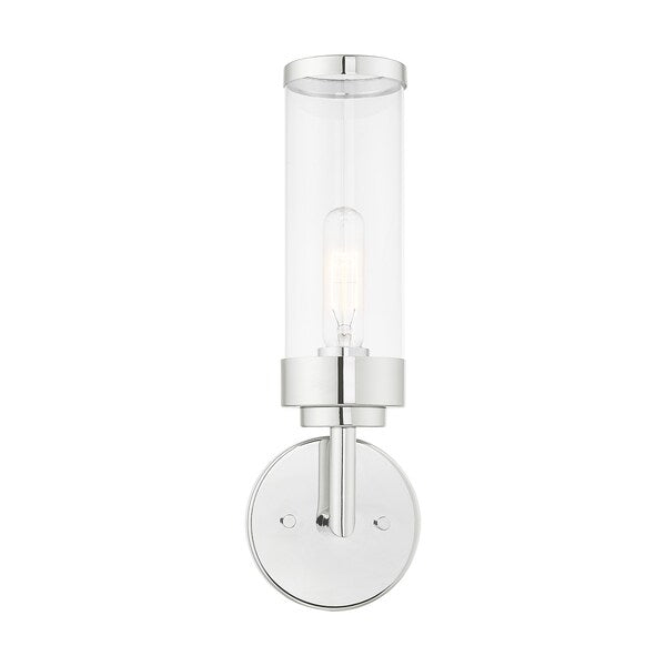 Hillcrest 1 Light Polished Chrome ADA Wall Sconce