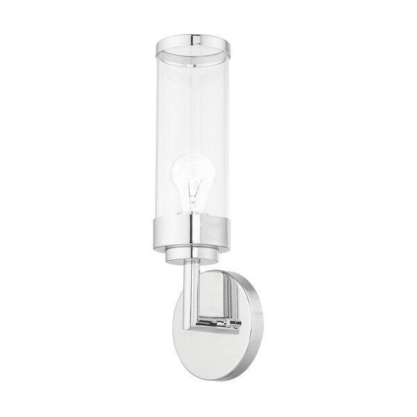 Hillcrest 1 Light Polished Chrome ADA Wall Sconce