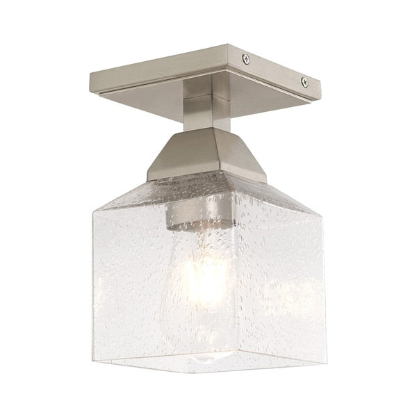 Aragon 1 Light Brushed Nickel Ceiling Mount