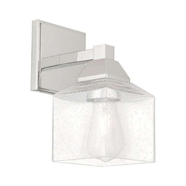 Aragon 1 Light Polished Chrome Wall Sconce