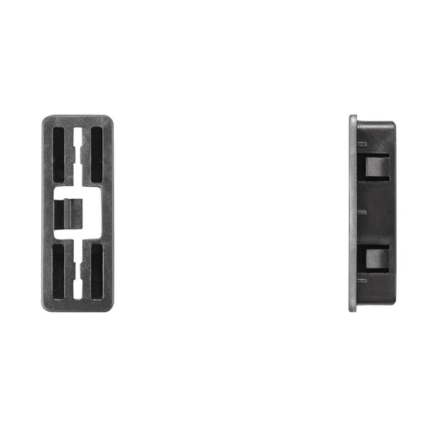 Blk Nyln Headliner Retainer 14.5mm W 39.3mm L PK15