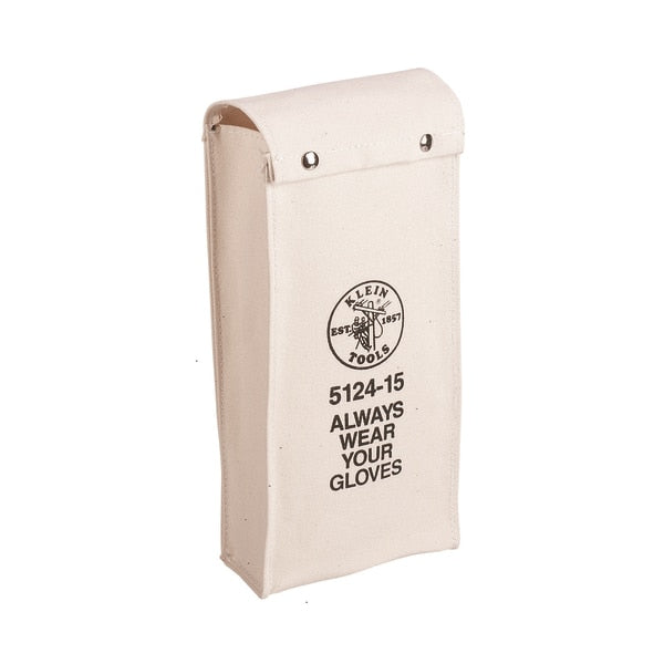 Glove Bag, Durable #10 Canvas, 1 Pockets, Tan, 2-3/4
