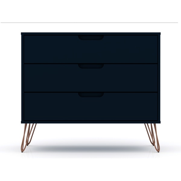 Dresser, 3- Drawers, Tatiana Midnight Blue