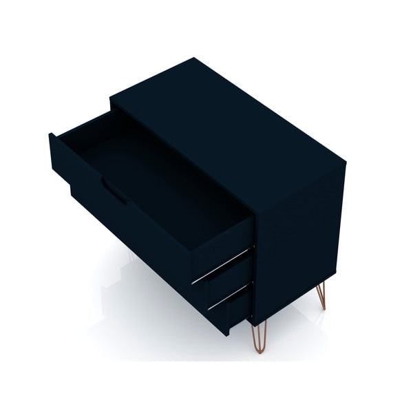 Dresser, 3- Drawers, Tatiana Midnight Blue