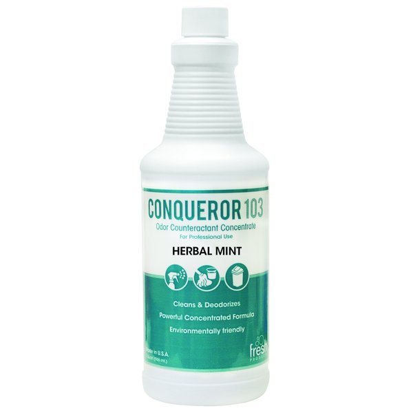 Liq, Odor Counteractant, Herbal Mint, PK12