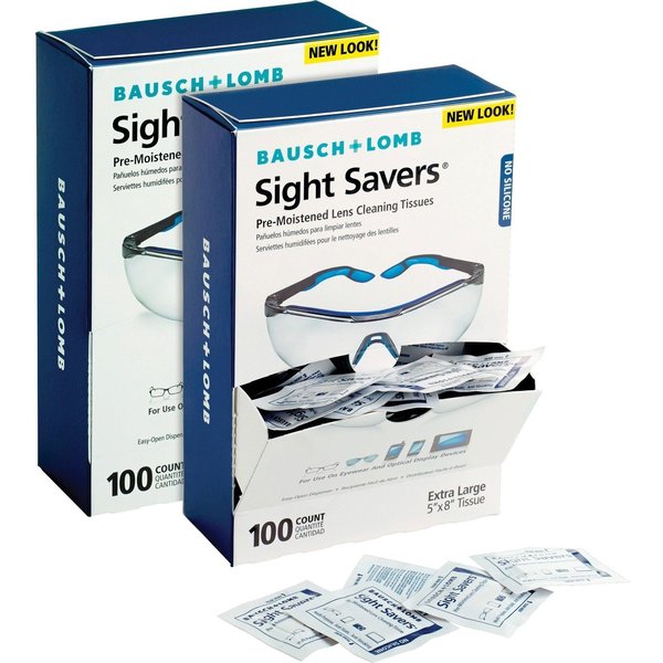 Tissues, Eyeglass, Pre-Moist, PK200