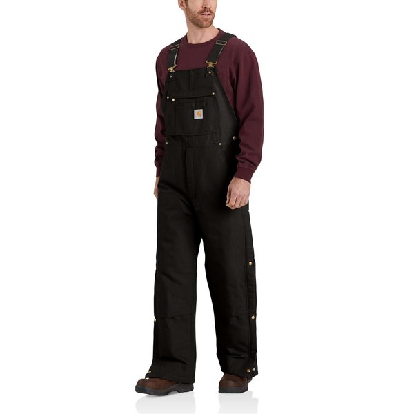 Bib Overall, 5XL, Black