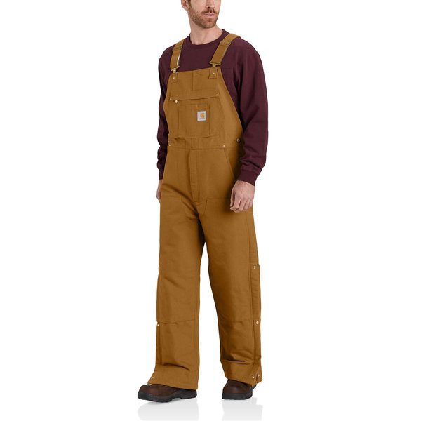 Bib Overall, 3XL, Brown