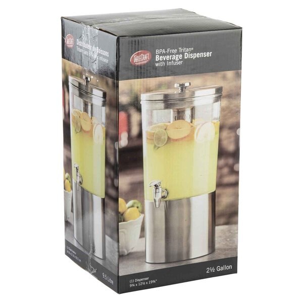Beverage Dispenser, 2.5 gal, Faucet