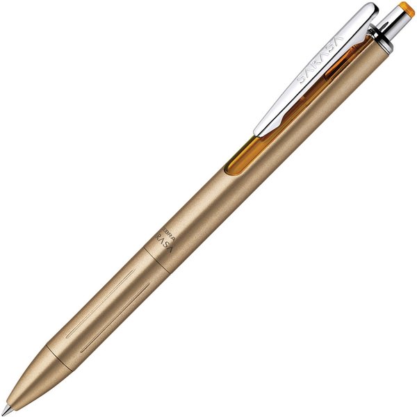 Sarasa Grand Retractable 0.7mm Gold Barrel/Black Ink 1pk