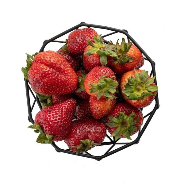 Round Delta Series Wire Basket, Black, 6