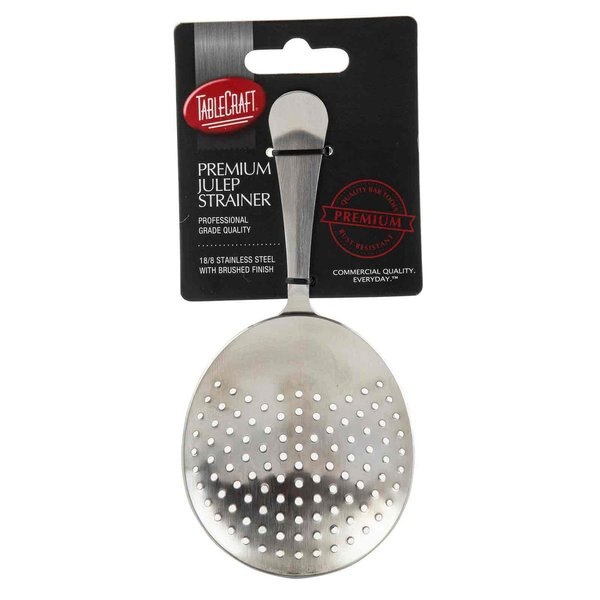 Julep Strainer, 18/8 SS, Brushed Finish
