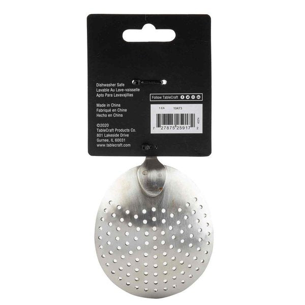 Julep Strainer, 18/8 SS, Brushed Finish