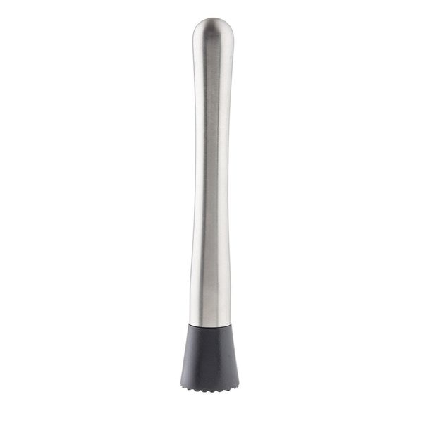 Muddler, Plastic Tip, Brushed Finish